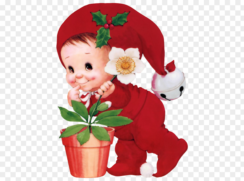 Christmas Infant Clip Art PNG
