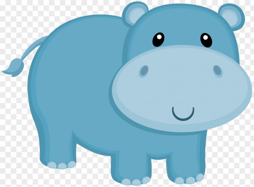 Hippo Family Hippopotamus Clip Art Image Animal PNG