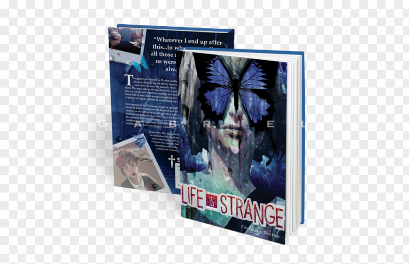 Life Is Strange Book Cover Text PNG
