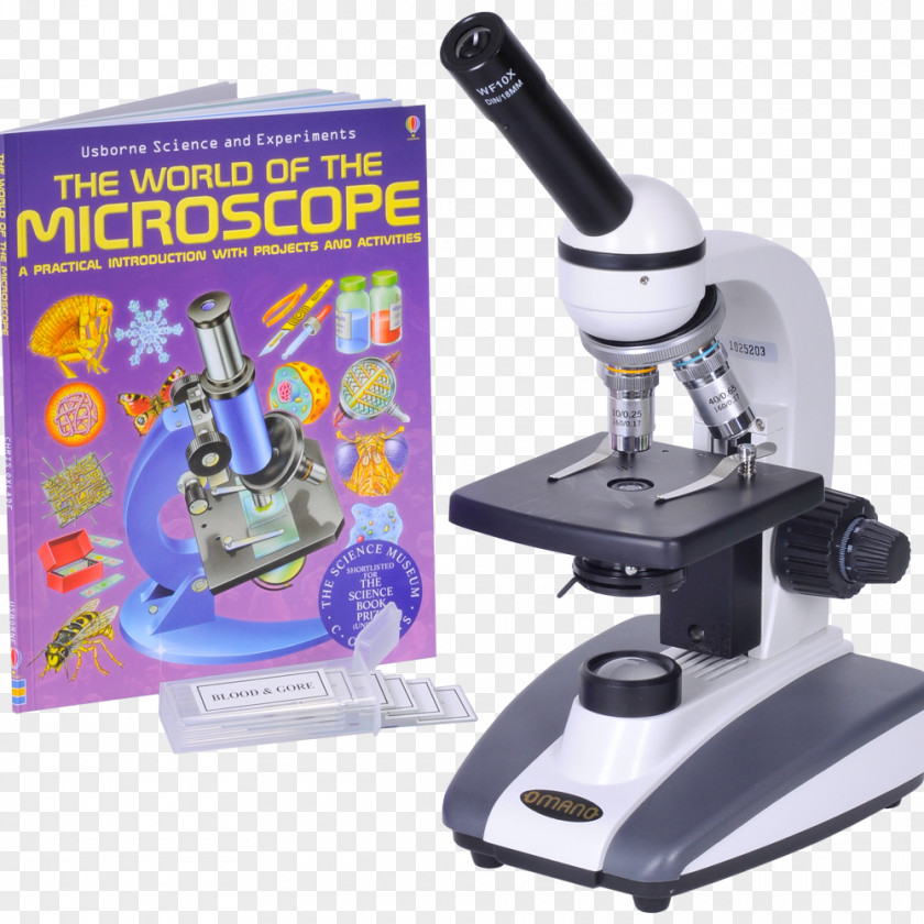 Microscope Optical Digital Magnification Student PNG