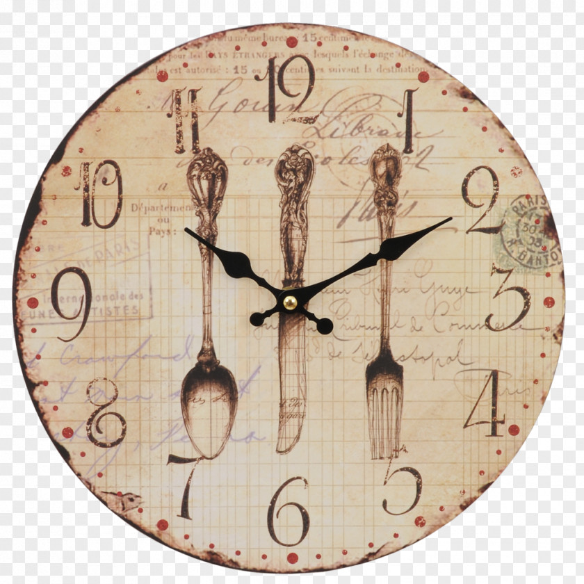 Shabby Chic Cabin Pendulum Clock MYFAKTORY Kitchen Wall Horloge De Cuisine PNG
