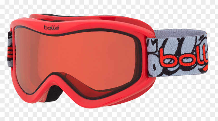 Skiing Gafas De Esquí Goggles Red Glasses PNG