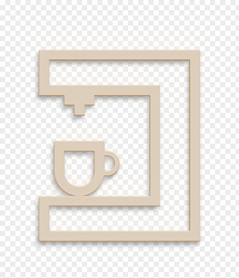 Symbol Rectangle Cafe Icon Coffee Espresso PNG