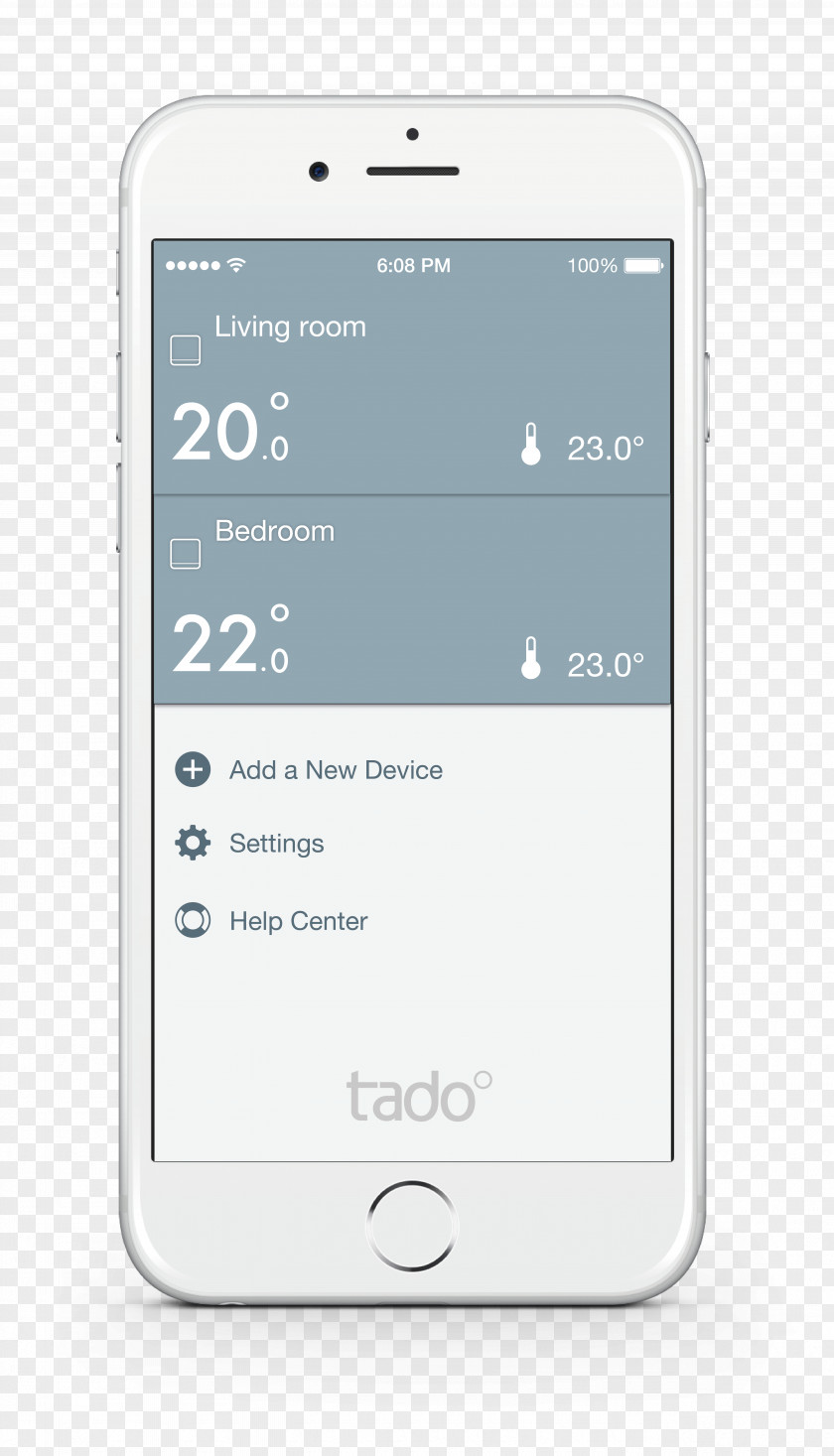 Tado Smart Radiator Thermostat Tado° Wireless Head ° Starter Kit Heating Radiators PNG