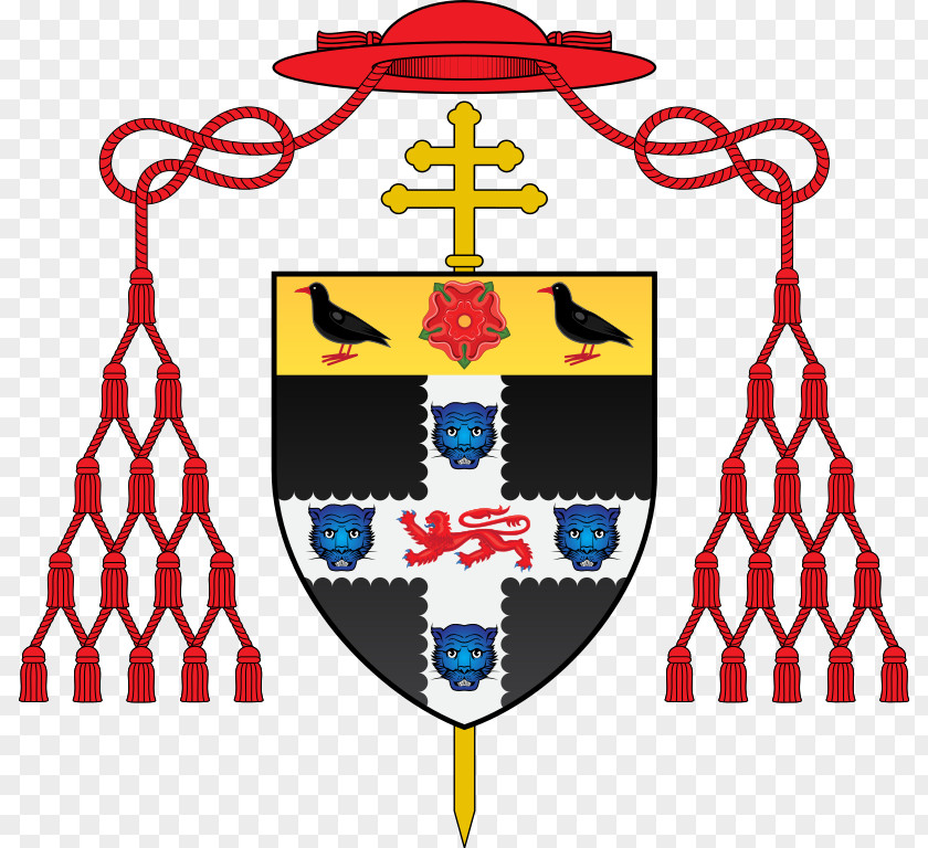 Thomas Wolsey Christ Church Coat Of Arms Cardinal College Wikipedia Eltham Ordinance PNG
