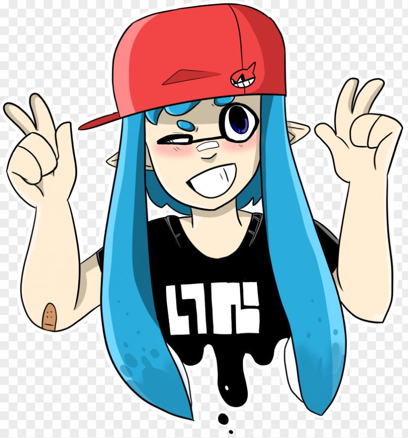 Rock N Roll Splatoon Cartoon Clip Art PNG