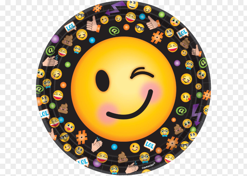 Smiley Emoticon Party Emoji Birthday PNG