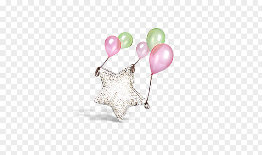 Balloon Stars Five-pointed Star PNG