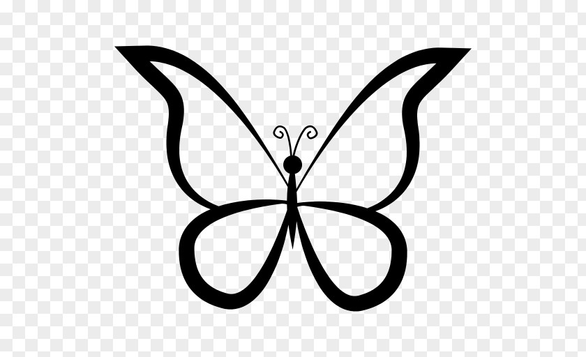 Coloring Book Symbol Butterfly Clip Art PNG