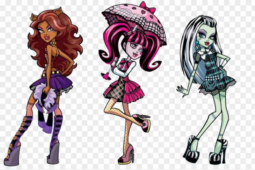 Ghoul Monster High Frankie Stein Doll PNG