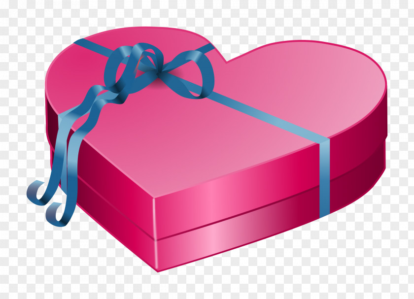 Gift Valentine's Day Heart Clip Art PNG
