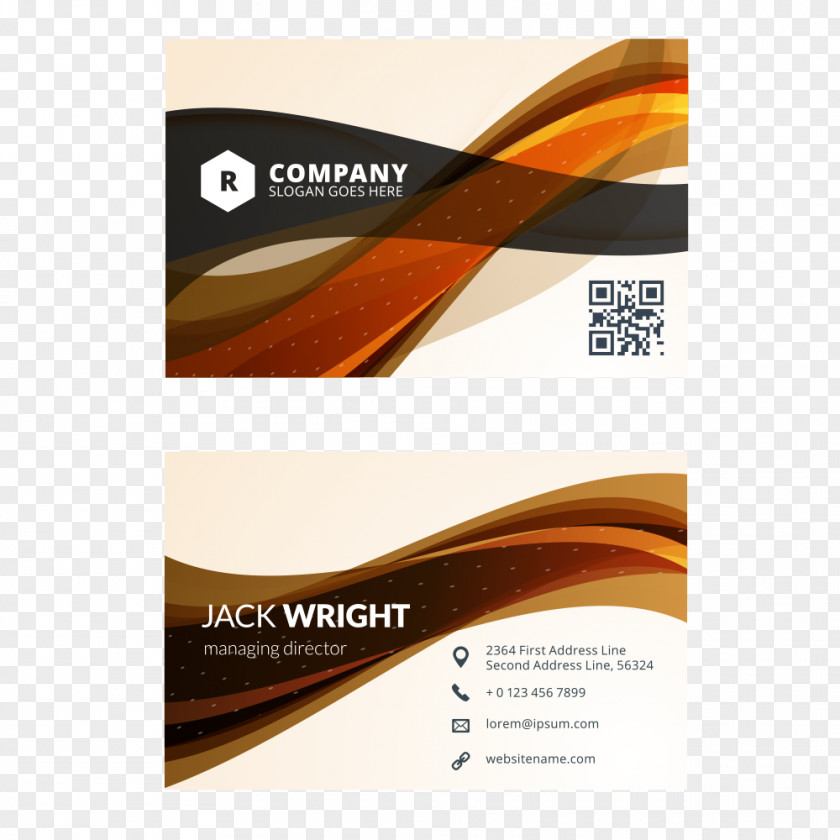 Creative Cards Business Card Design Flat PNG
