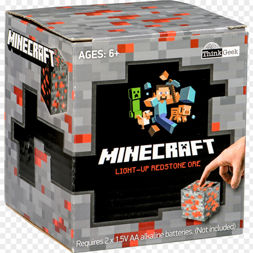 Ore Minecraft ThinkGeek Inc. Light Redstone PNG