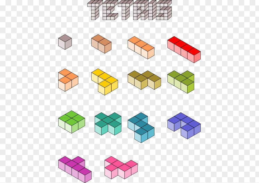 Color Building Blocks 3D Tetris Minecraft Plants Vs. Zombies Snake PNG