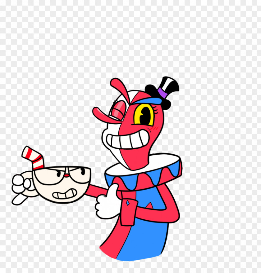 Cuphead Sprite Cartoon Clown Clip Art PNG