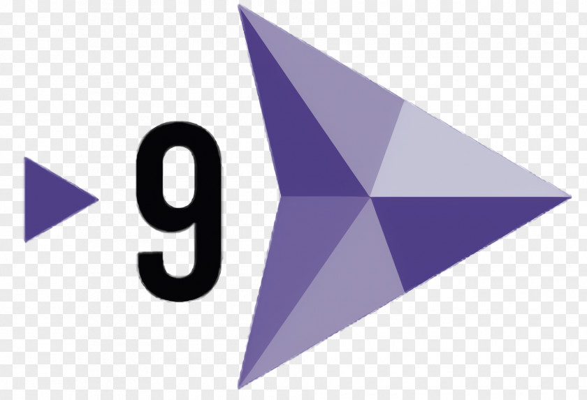 Electric Blue Violet Logo PNG