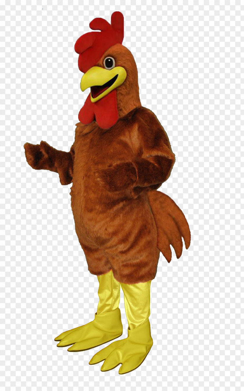 Gallic Rooster Mascot Costume Beak Chicken As Food PNG