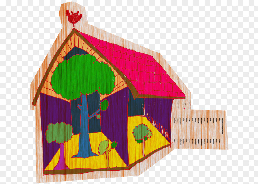 House Wood Tree Cartoon PNG
