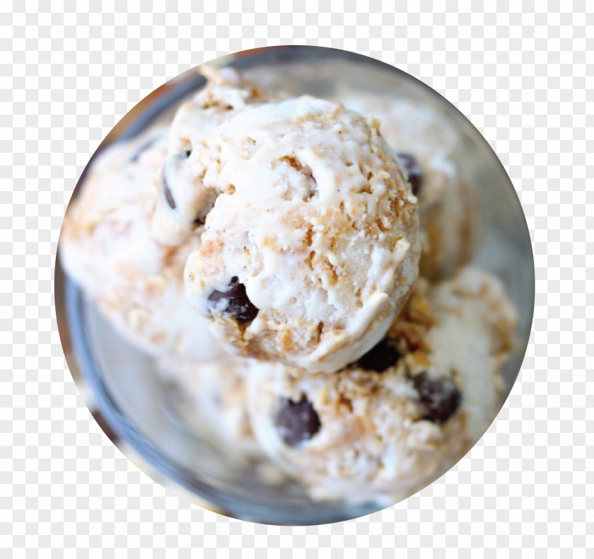 Ice Cream Gelato Frozen Yogurt Flavor Cookie Dough PNG