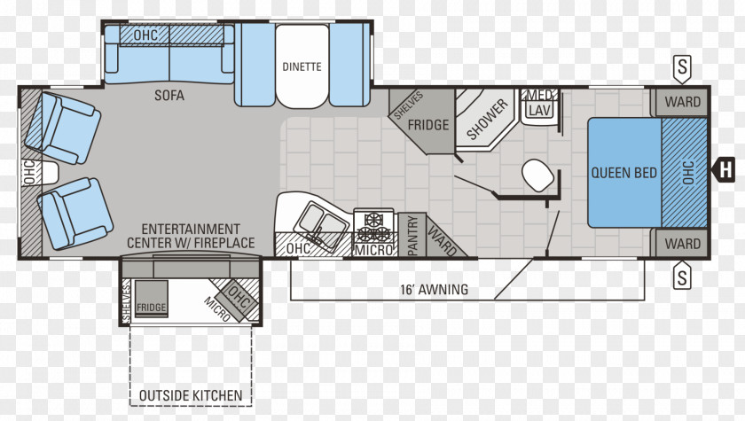Open Kitchen Design Ideas Stone Jayco, Inc. Floor Plan Campervans Caravan Fifth Wheel Coupling PNG