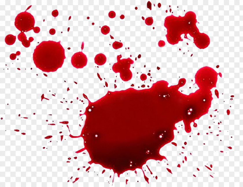 Punctate Blood Theatrical Bloodstain Pattern Analysis Clip Art PNG