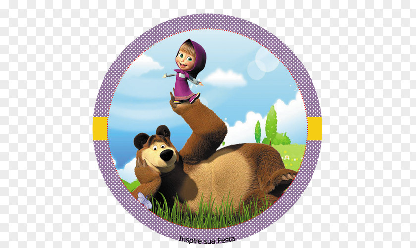 Season 1 Paper AnimationMasha And The Bear Masha PNG
