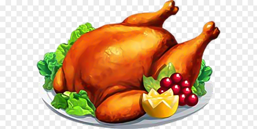 Thanksgiving Turkey Meat PNG