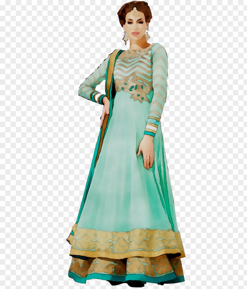 Dress Fashion Green Gown PNG