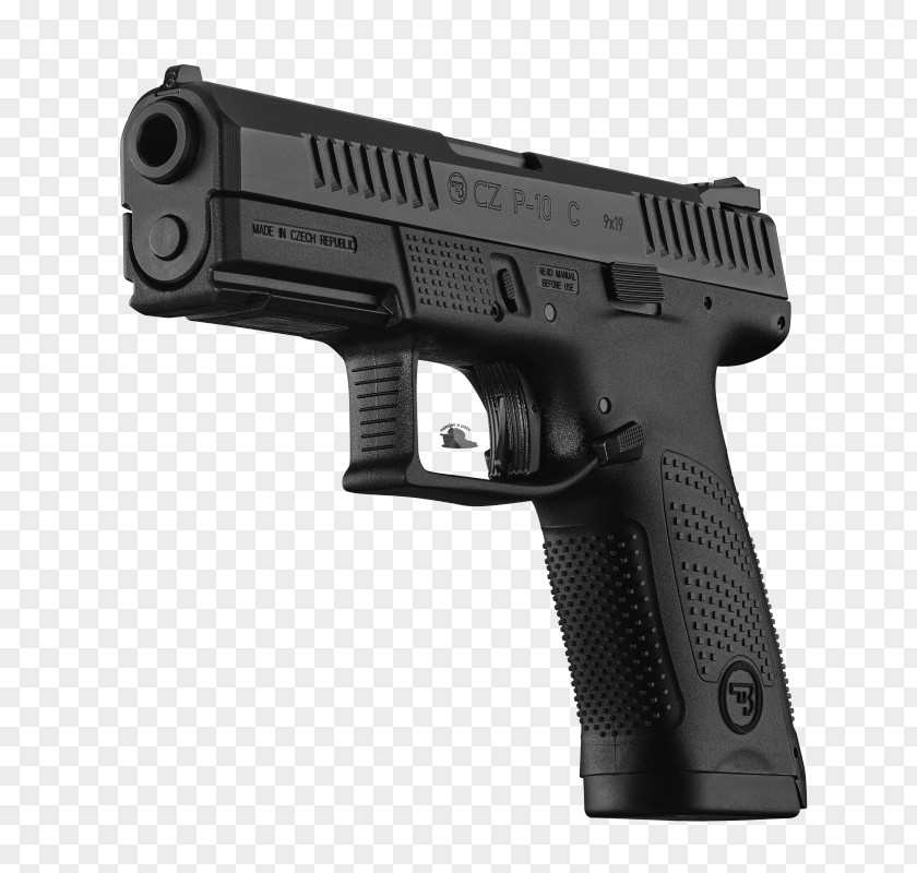 Handgun CZ P-10 C Pistol Glock Firearm .40 S&W PNG