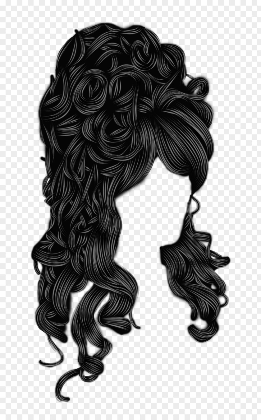 Curly Hairstyle Red Hair Wig PNG