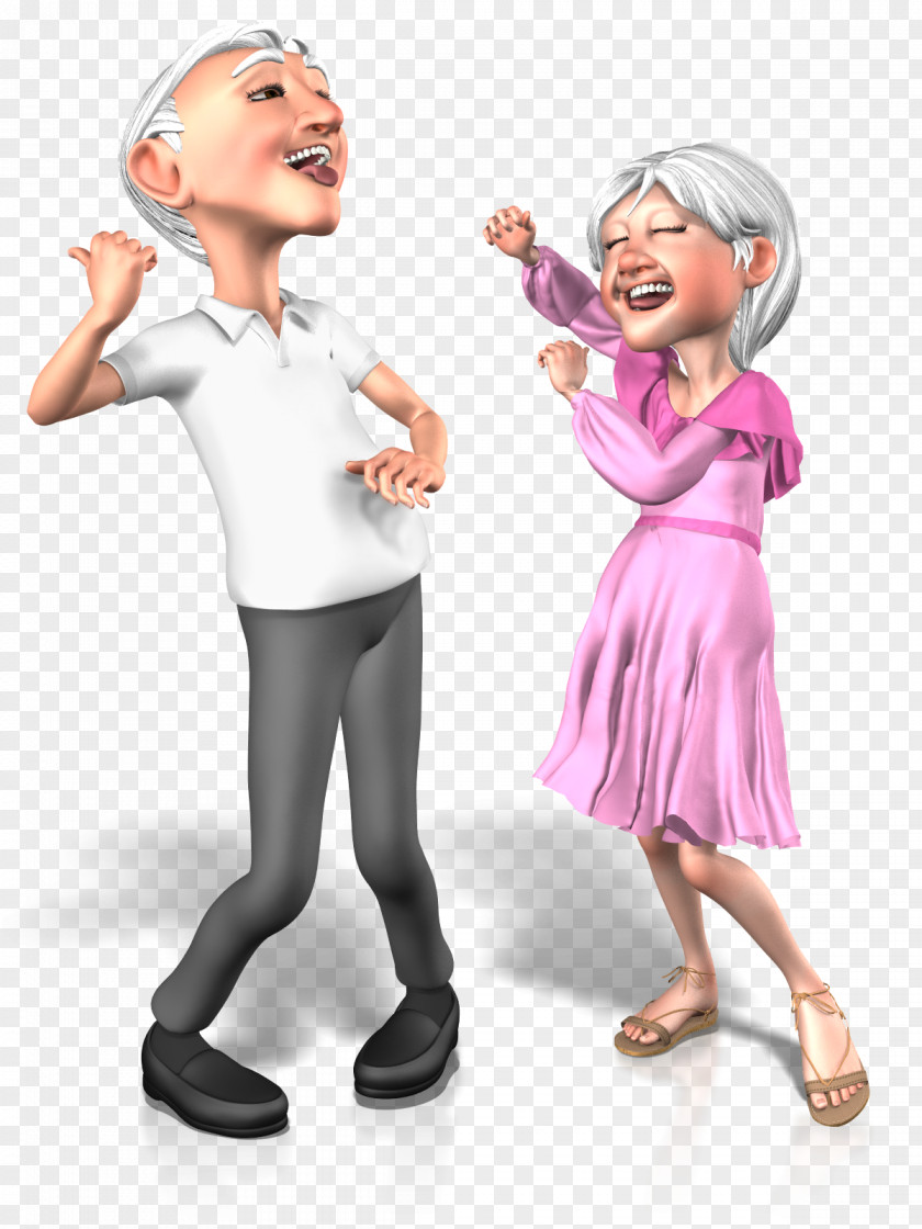 Dance Drawing Old Age PNG