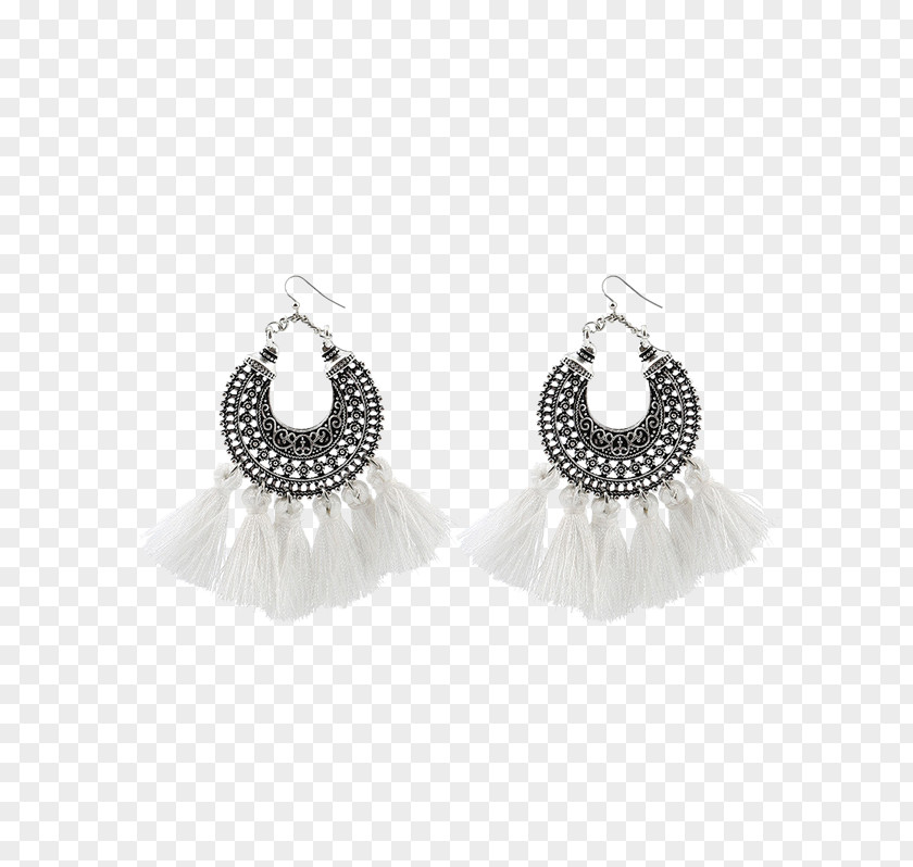 European And American Gold Lace Pattern Earring Tassel Fringe Jewellery Fashion PNG
