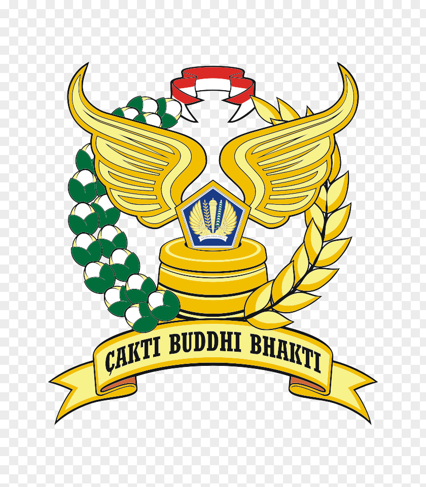 Padi Dan Kapas Indonesia Tax Directorate General Logo Cdr PNG