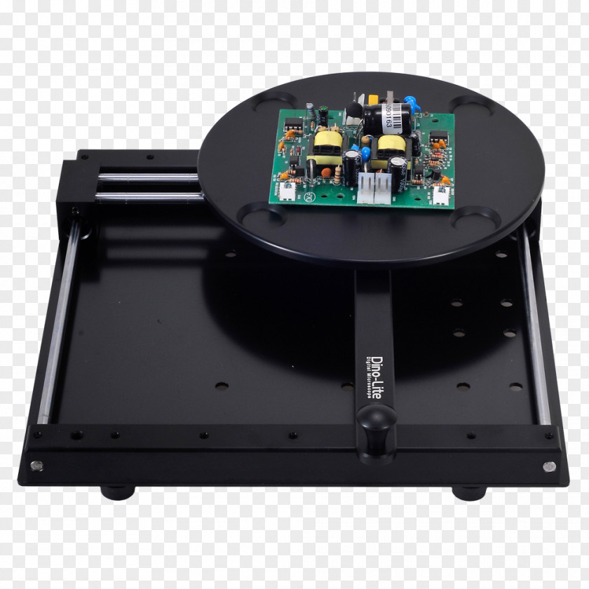 Turntable Stand Inspection Table With XY Adjustments Industry Electronics Machine Phonograph PNG