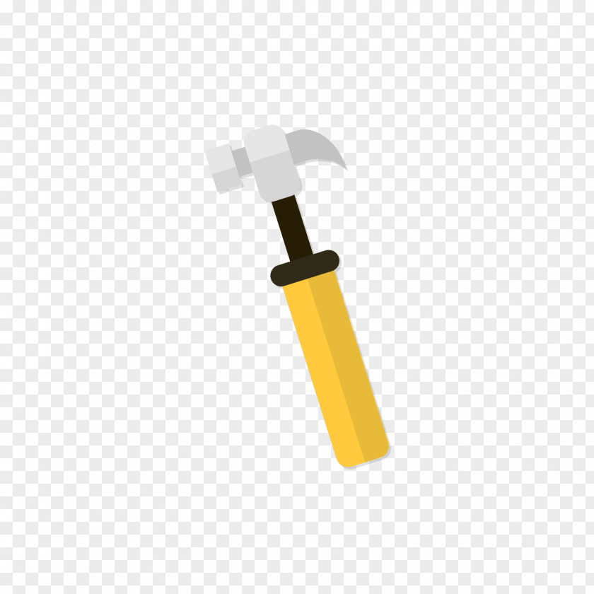 Yellow Gray Hammer Angle PNG