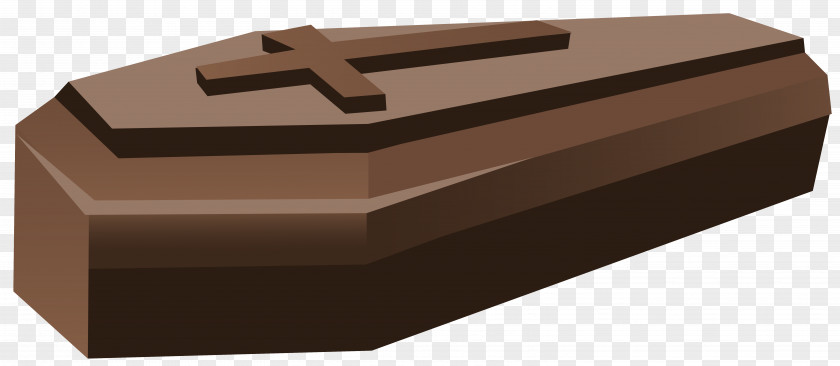 Brown Coffin Clipart Image Clip Art PNG