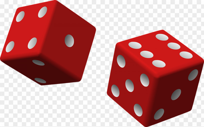 Dice Gambling Casino PNG , Red dice clipart PNG