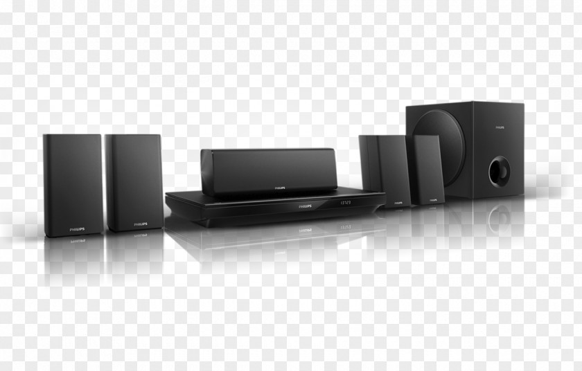 Home Theater HTB 3520G 5.1 Blu-Ray Heimkinosystem Mit Bluetooth Und NFC Schwarz Systems Blu-ray Disc Surround Sound Philips PNG