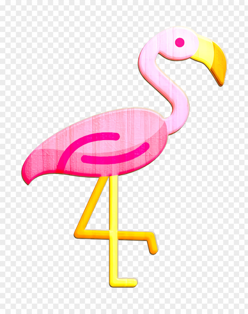 Summer Icon Flamingo PNG