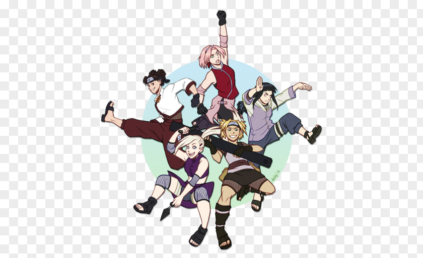 UP HELLY AA Tenten Hinata Hyuga Temari Ino Yamanaka Sakura Haruno PNG