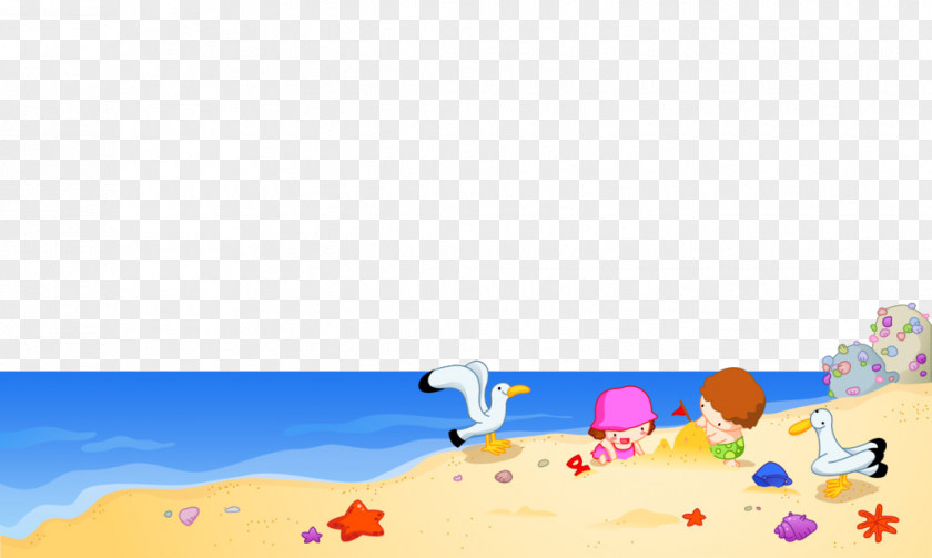 Beach Child Seaside Resort Toy PNG