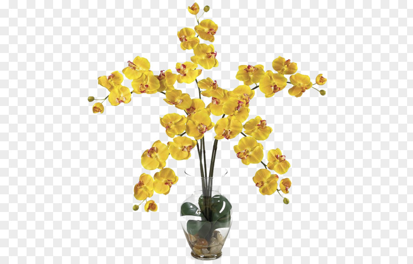 Flower Orchids Artificial Liquid Silk PNG