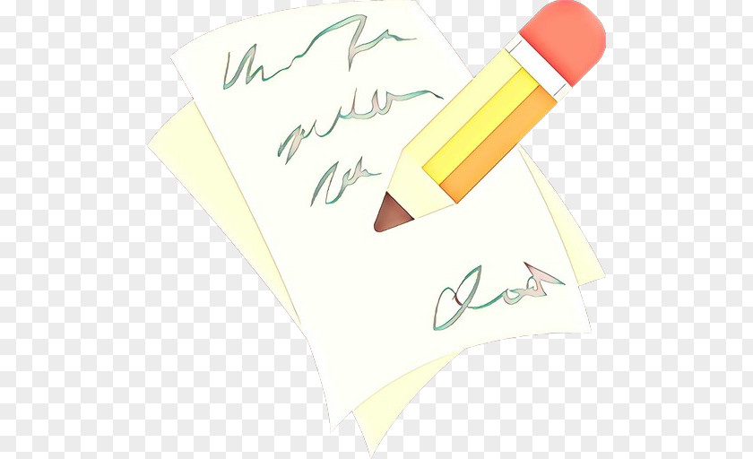 Paper Product Writing Cartoon PNG