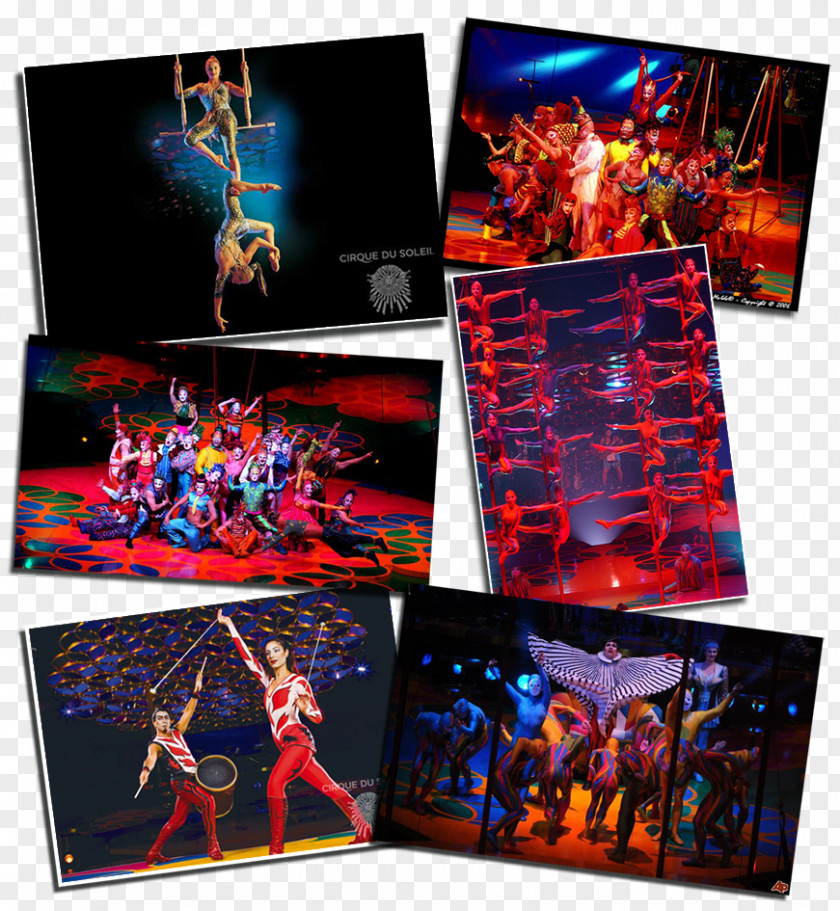 Cirque Du Soleil Media Saltimbanco Collage Product PNG