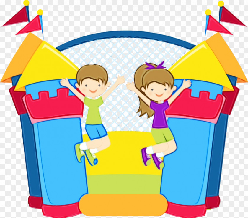 Clip Art Inflatable Bouncers Castle Image PNG