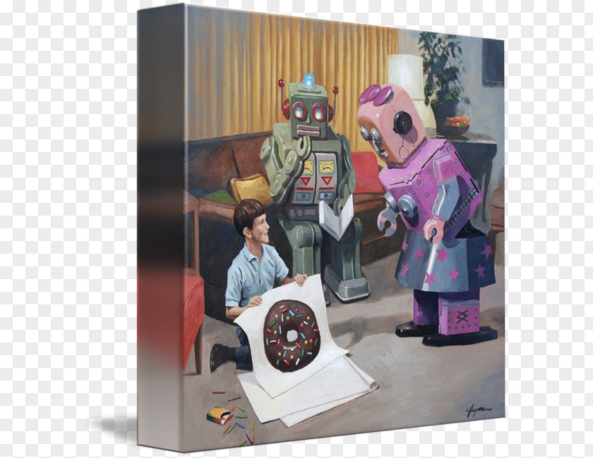 David Joyner Robots & Donuts Artist Illustrator Art Museum PNG