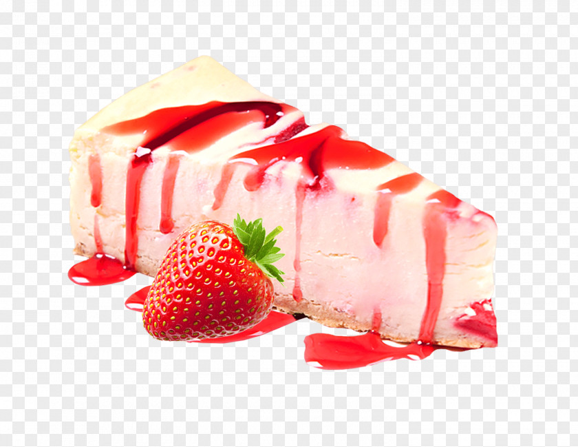 Strawberry Cheesecake Bavarian Cream Dessert Panna Cotta PNG