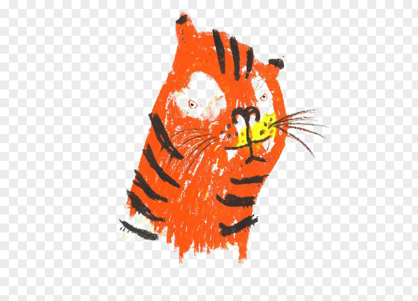 Tiger Drawing Illustrator Cartoon Illustration PNG