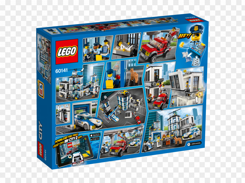 Toy LEGO 60141 City Police Station Lego PNG