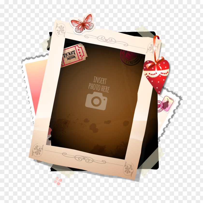 Vector Cute Photo Album Motion Graphics Animation PNG
